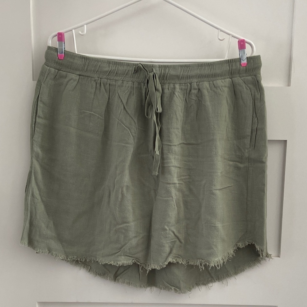 Umgee Sage Green short skirt​
